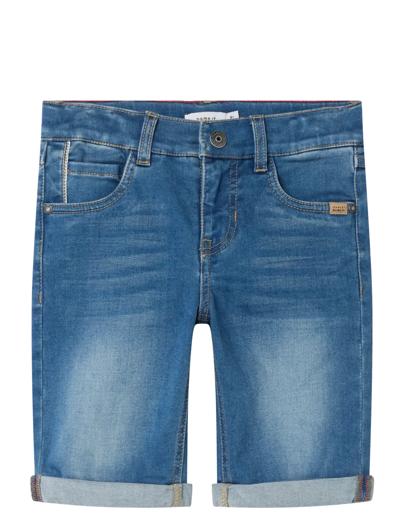 name it NKMTHEO XSL DNM L SHORTS 6622-CL NOOS - Baby 44-92 - MEDIUM BLUE DENIM / blue