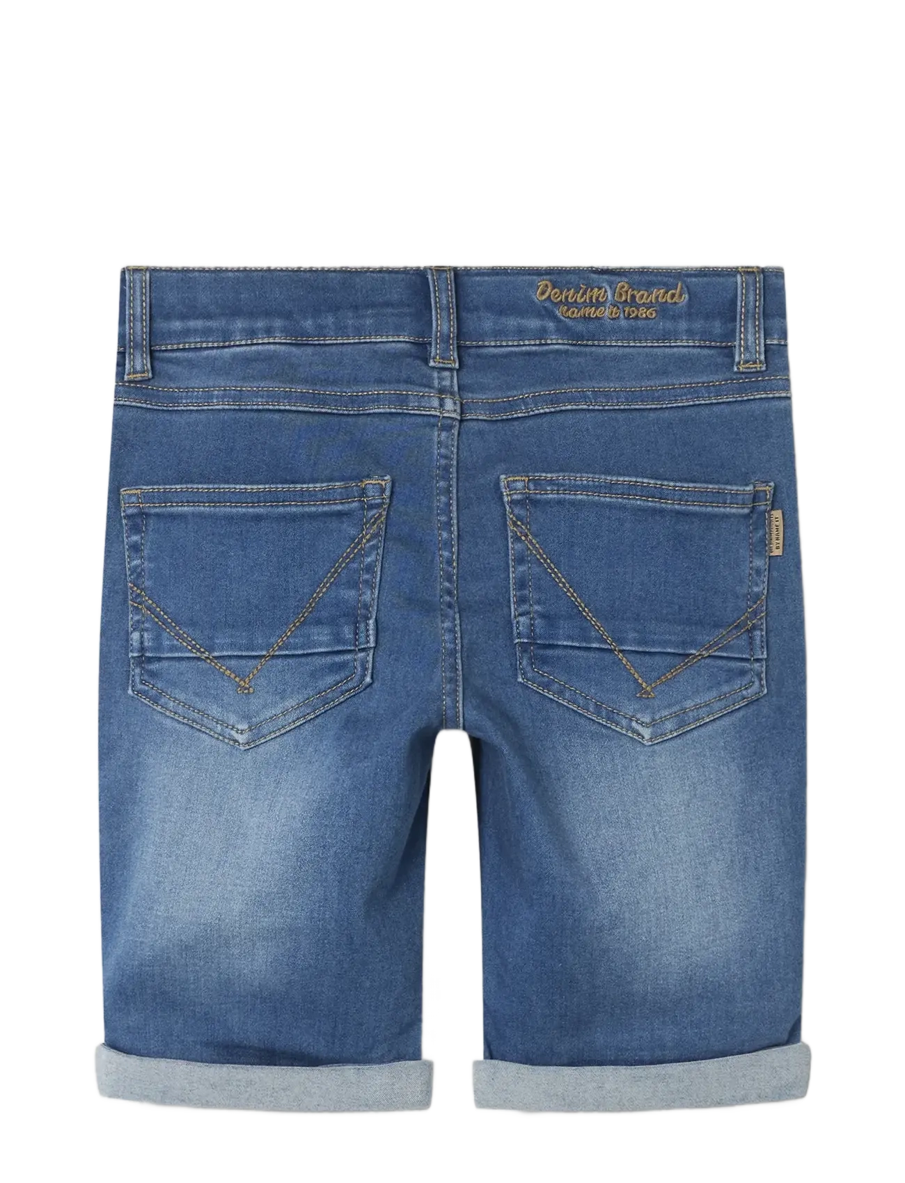 name it - NKMTHEO XSL DNM L SHORTS 6622-CL NOOS - lühikesed teksapüksid - medium blue denim - 1