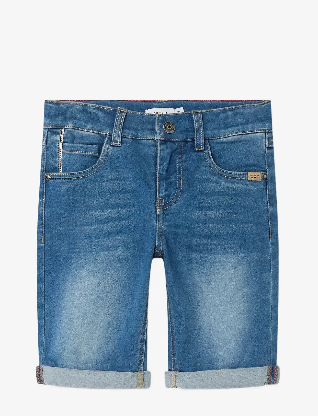 name it - NKMTHEO XSL DNM L SHORTS 6622-CL NOOS - denimshorts - medium blue denim - 2