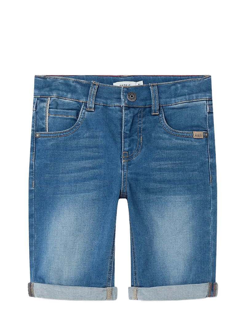 name it - NKMTHEO XSL DNM L SHORTS 6622-CL NOOS - denimshorts - medium blue denim - 2