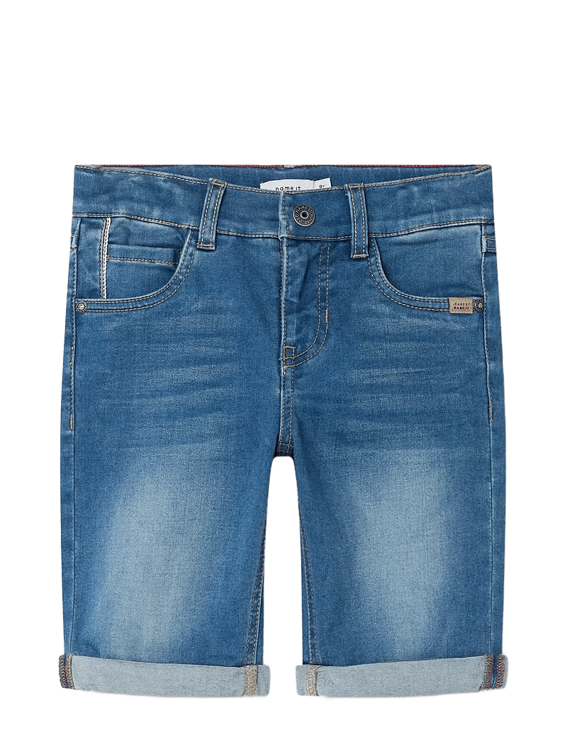 name it - NKMTHEO XSL DNM L SHORTS 6622-CL NOOS - denimshorts - medium blue denim - 3