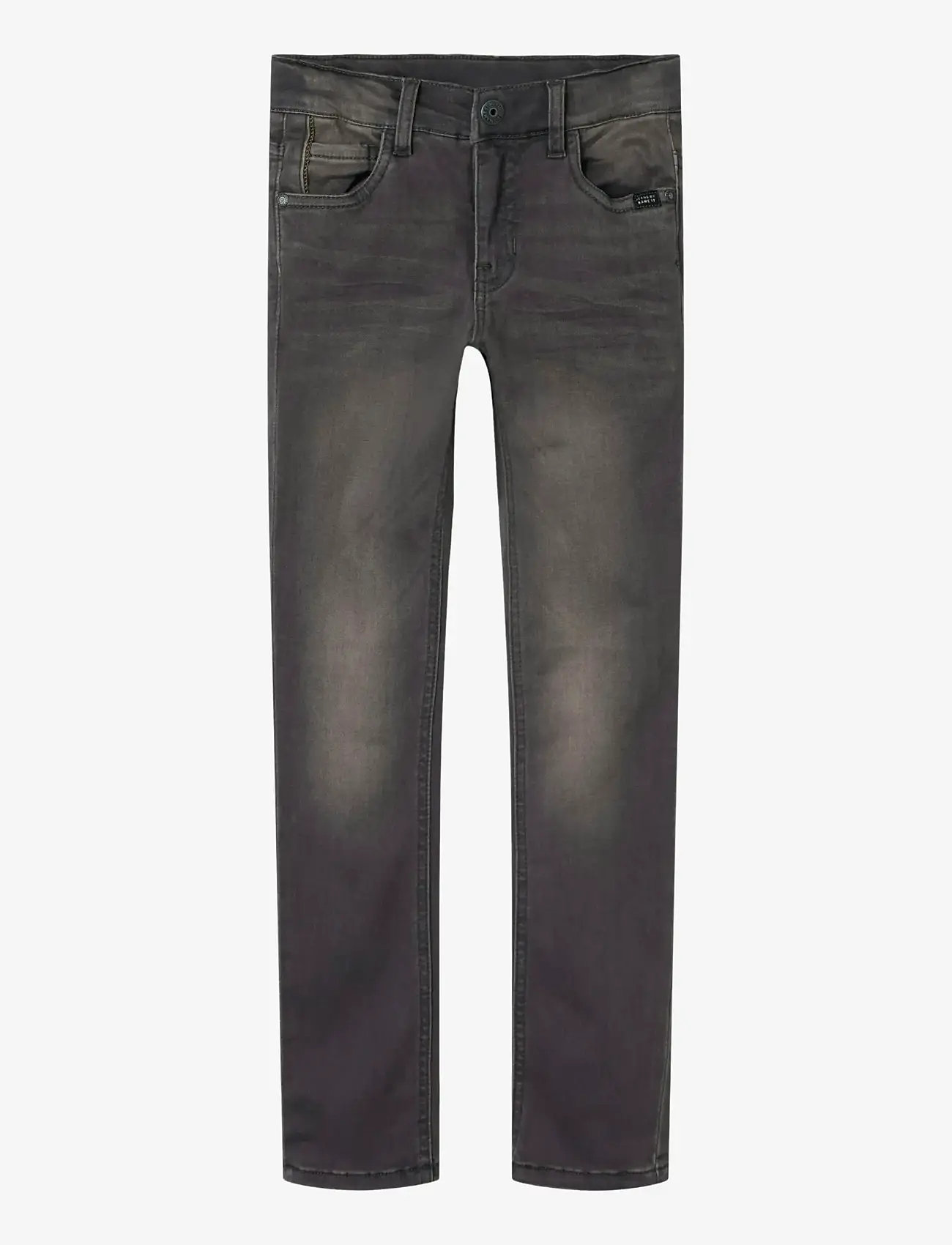 name it - NKMTHEO XSLIM JEANS 1507-CL NOOS - skinny jeans - black denim - 1