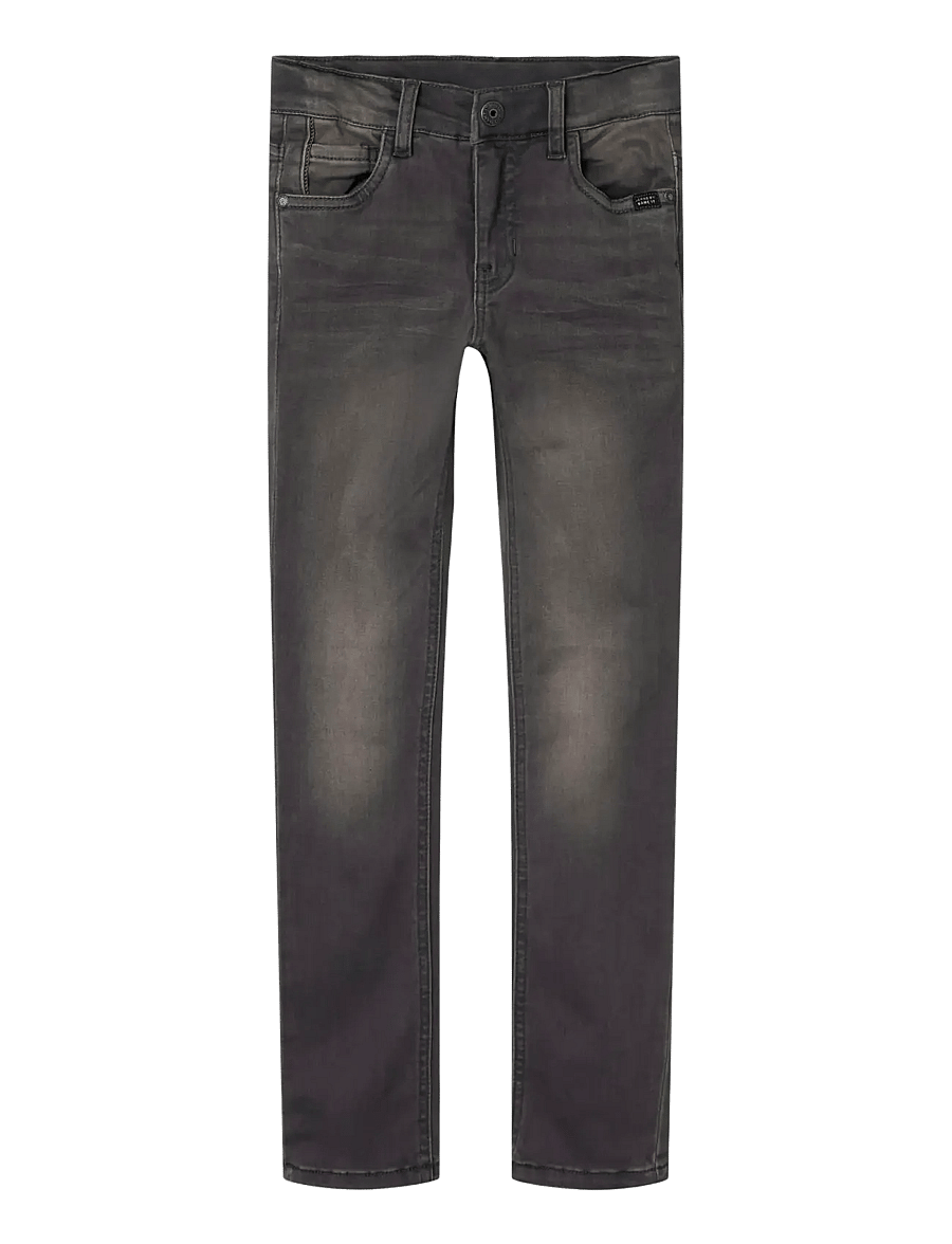 name it - NKMTHEO XSLIM JEANS 1507-CL NOOS - skinny jeans - black denim - 1
