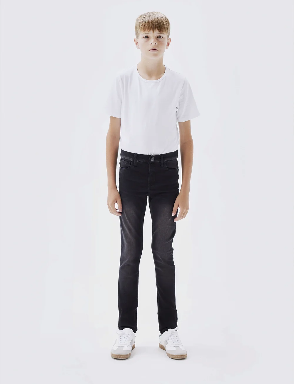 name it - NKMTHEO XSLIM JEANS 1507-CL NOOS - skinny jeans - black denim - 0