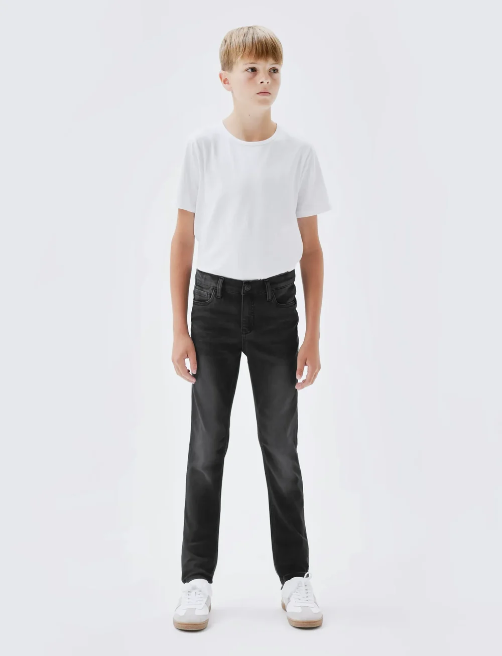 name it - NKMTHEO XSLIM JEANS 1507-CL NOOS - skinny jeans - black denim - 4