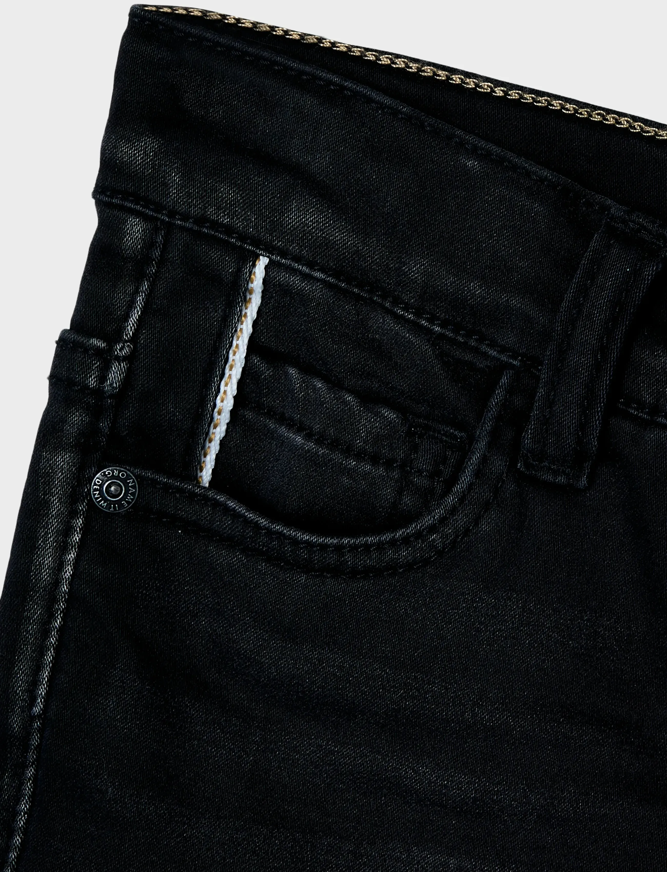 name it - NKMTHEO XSLIM JEANS 1507-CL NOOS - jeans skinny - black denim - 5