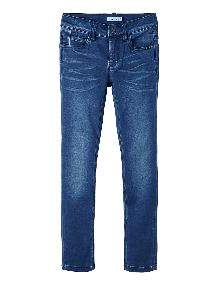 name it - NKMTHEO XSLIM JEANS 1507-CL NOOS - skinny jeans - dark blue denim - 1