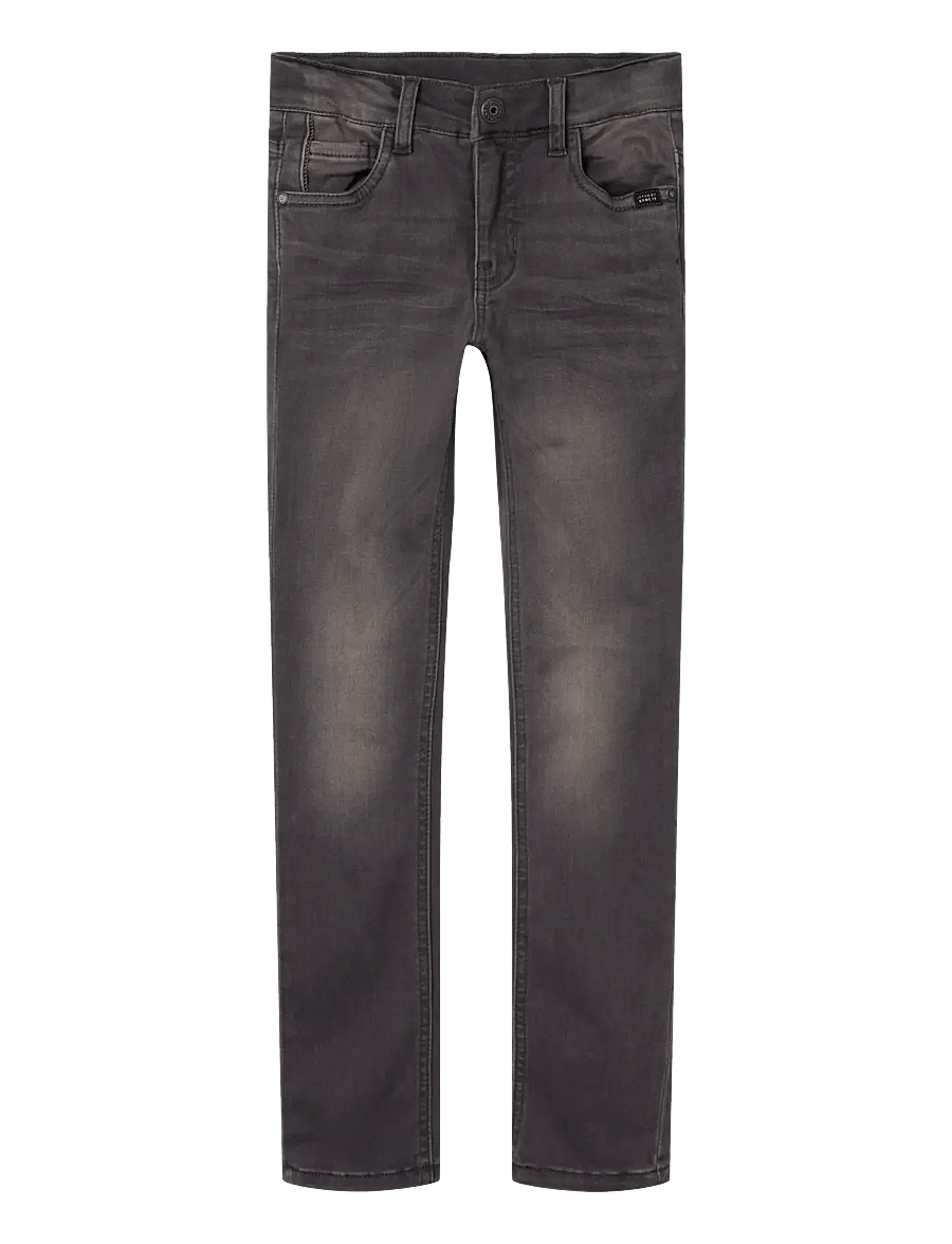 name it - NKMTHEO XSLIM JEANS 1507-CL NOOS - skinny jeans - dark grey denim - 1