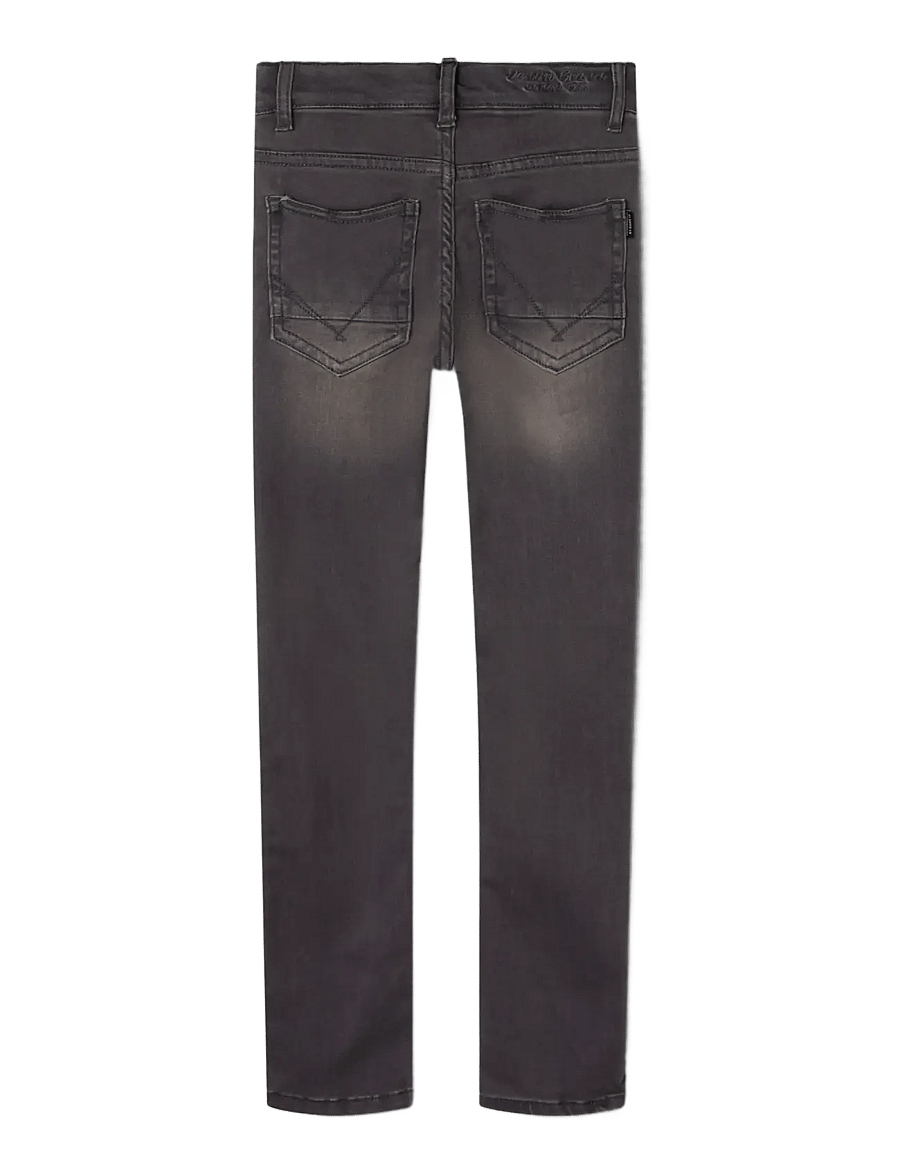 name it - NKMTHEO XSLIM JEANS 1507-CL NOOS - skinny jeans - dark grey denim - 2