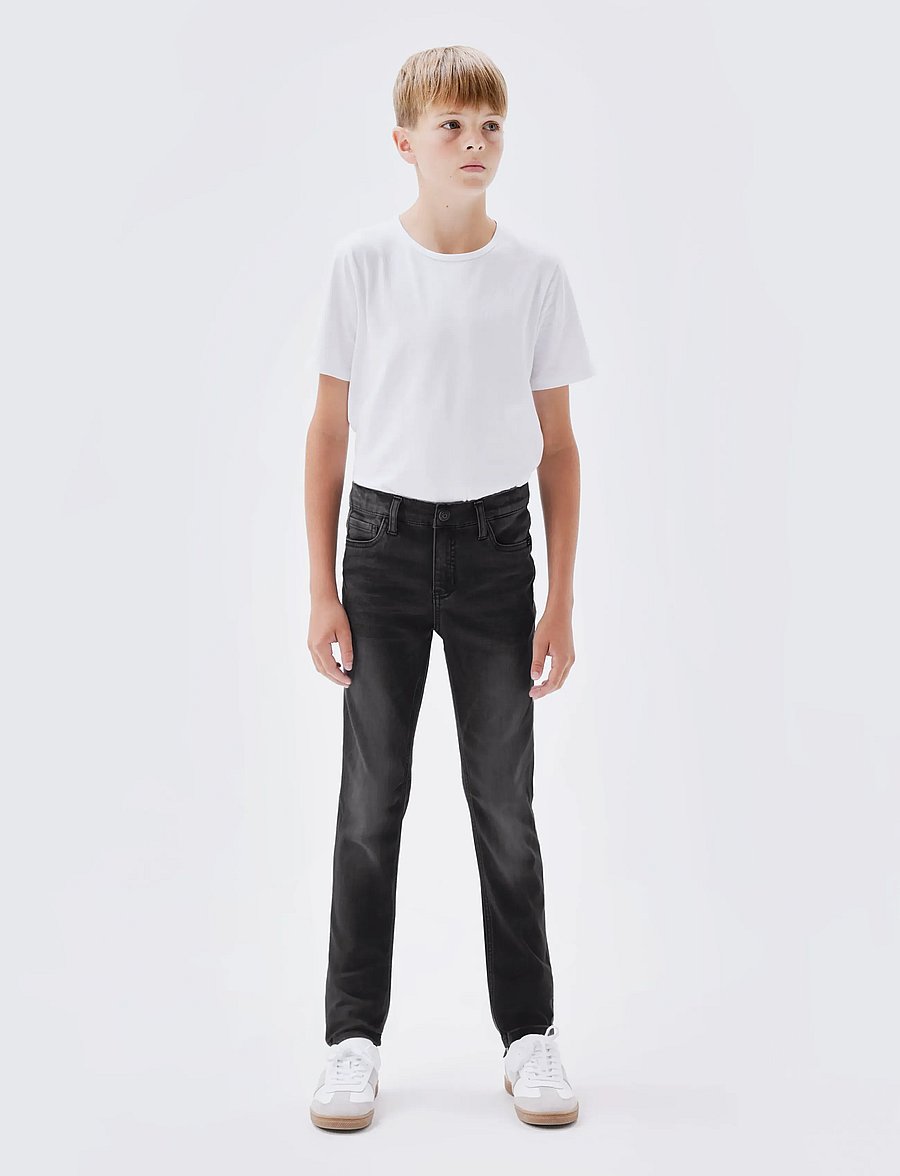 name it - NKMTHEO XSLIM JEANS 1507-CL NOOS - skinny jeans - dark grey denim - 0
