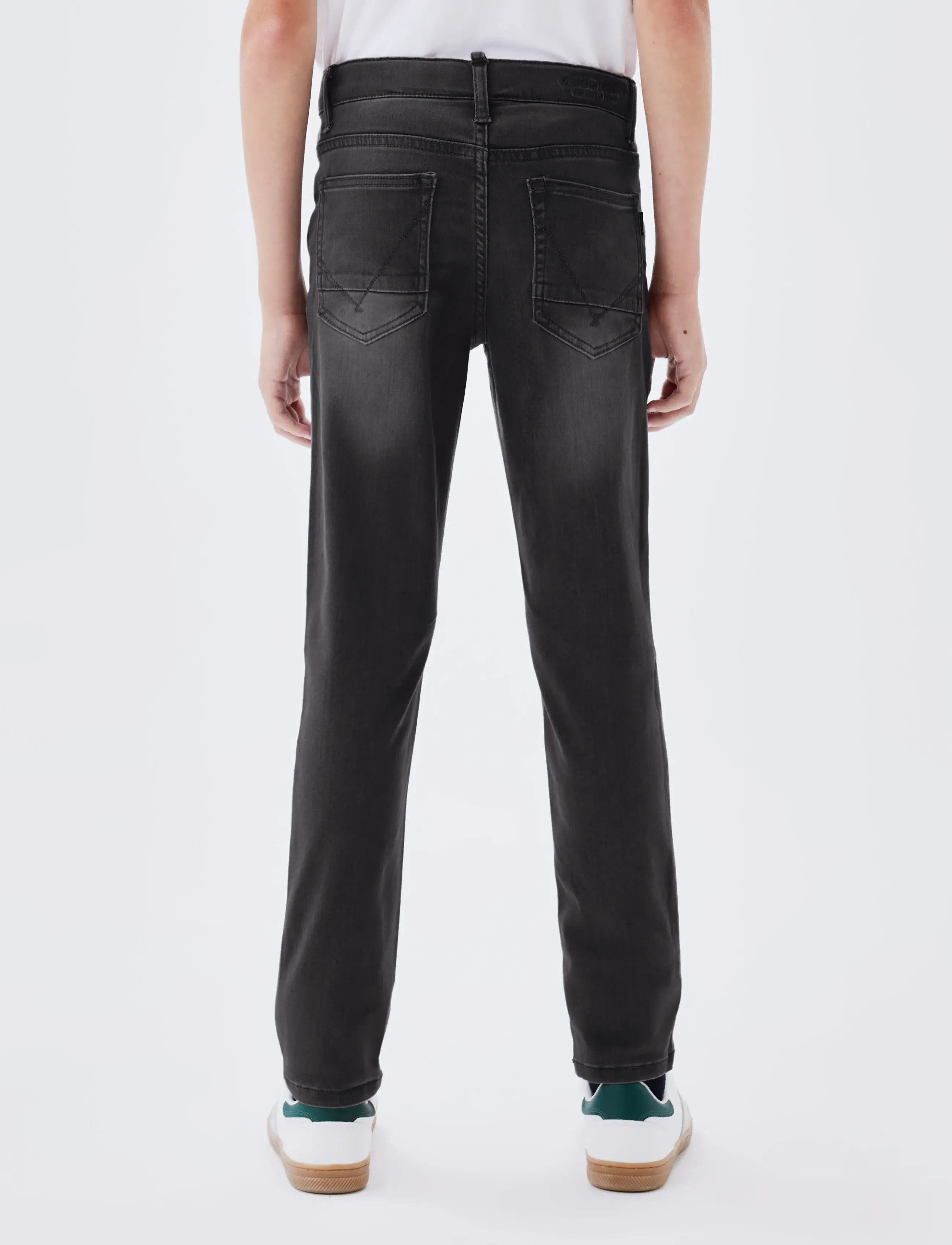 name it - NKMTHEO XSLIM JEANS 1507-CL NOOS - skinny jeans - dark grey denim - 3