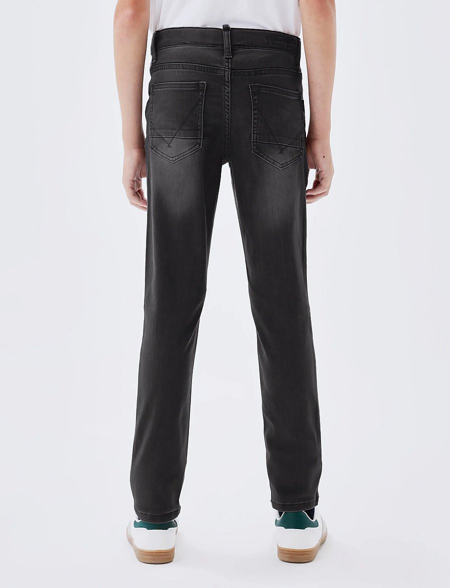 name it - NKMTHEO XSLIM JEANS 1507-CL NOOS - skinny jeans - dark grey denim - 3