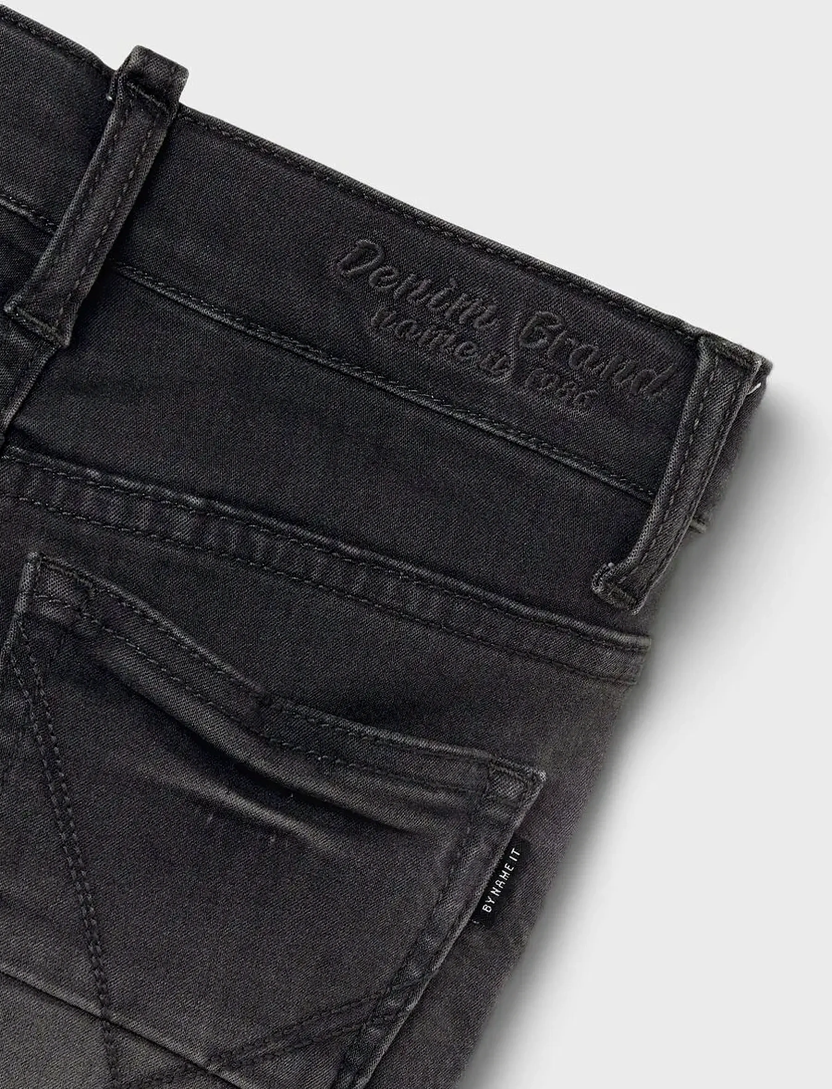 name it - NKMTHEO XSLIM JEANS 1507-CL NOOS - skinny jeans - dark grey denim - 4