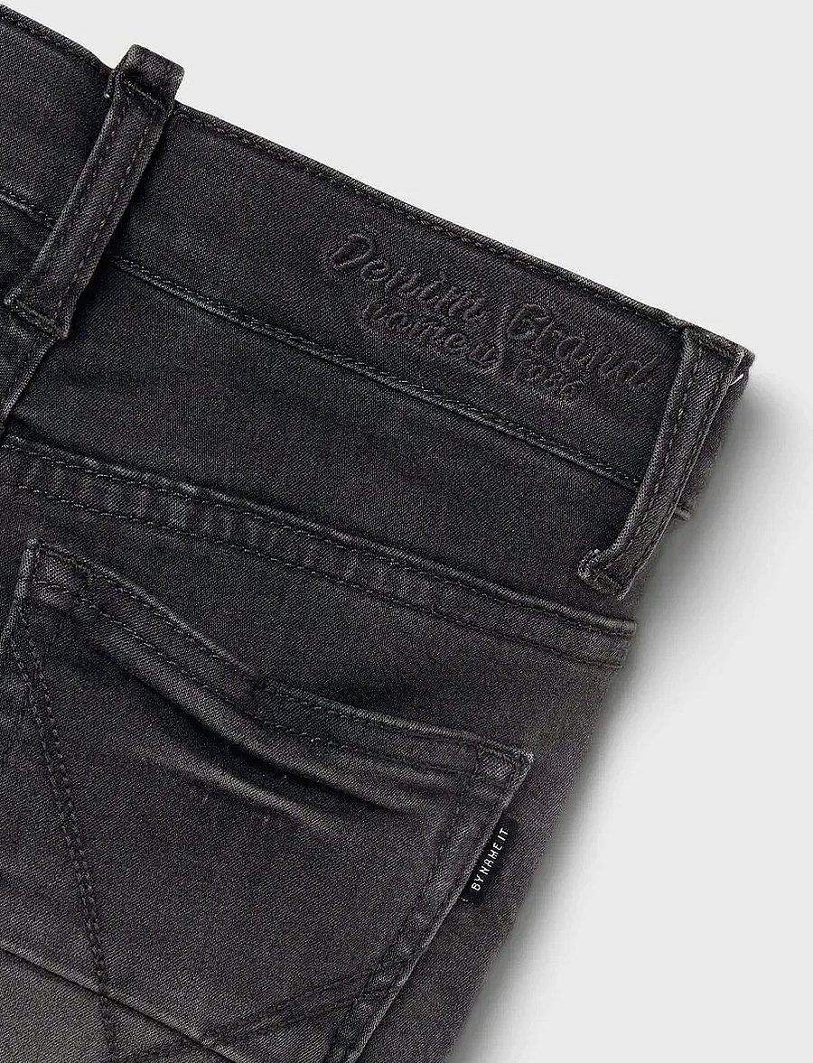 name it - NKMTHEO XSLIM JEANS 1507-CL NOOS - skinny jeans - dark grey denim - 4