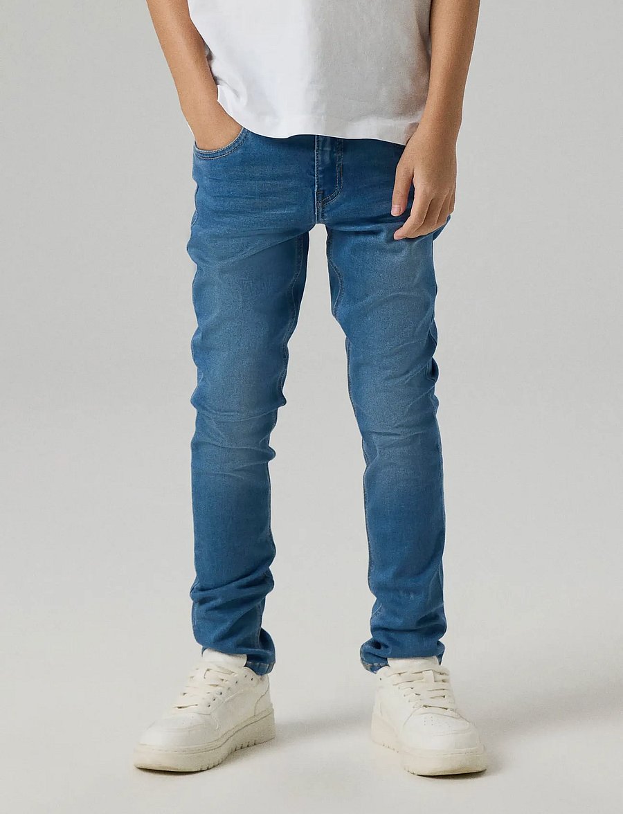 name it - NKMTHEO XSLIM JEANS 1507-CL NOOS - skinny jeans - medium blue denim - 0