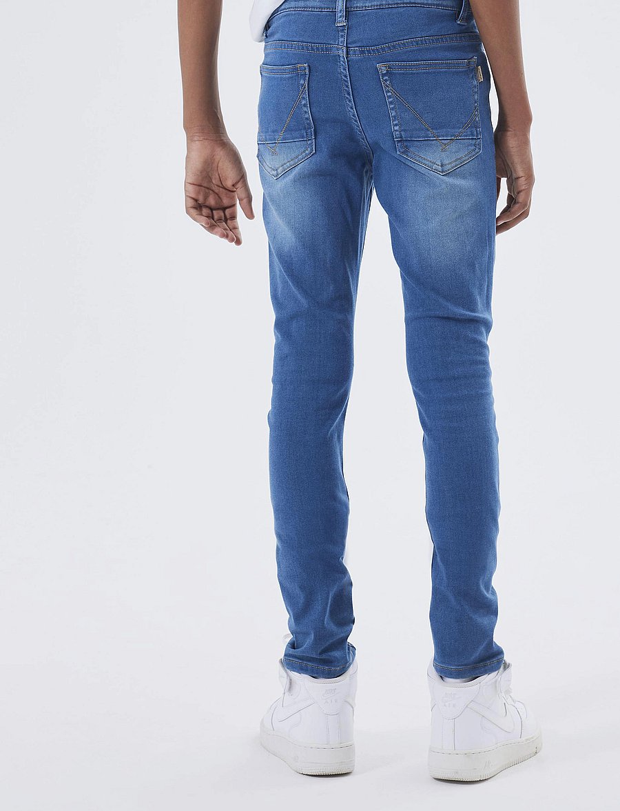 name it - NKMTHEO XSLIM JEANS 1507-CL NOOS - liibuvad teksad - medium blue denim - 4