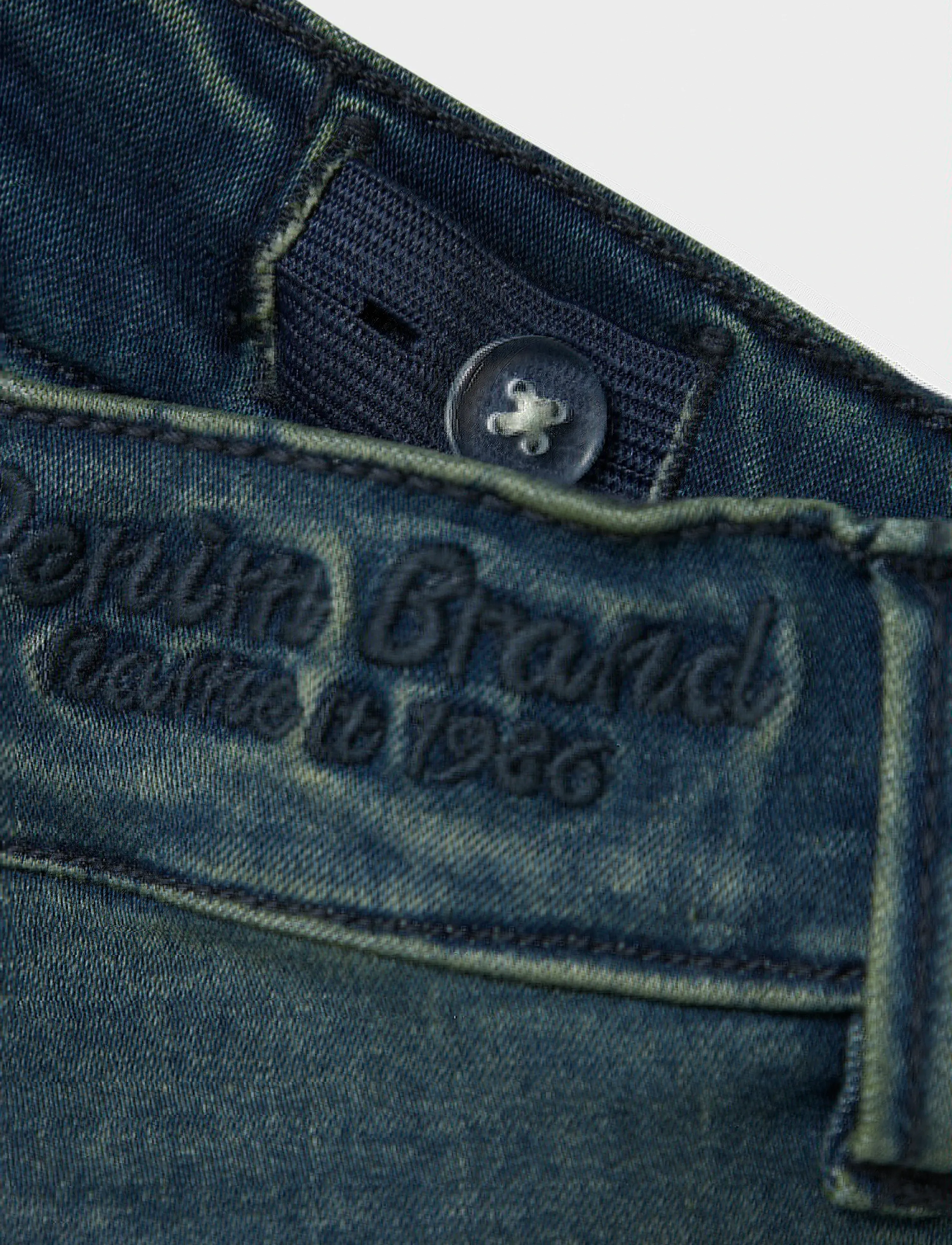 name it - NKMTHEO XSLIM JEANS 1507-CL NOOS - skinny jeans - vintage dark blue denim - 2