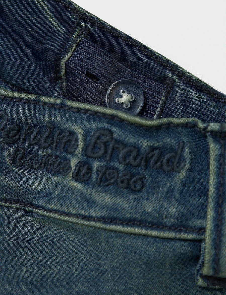 name it - NKMTHEO XSLIM JEANS 1507-CL NOOS - skinny jeans - vintage dark blue denim - 2