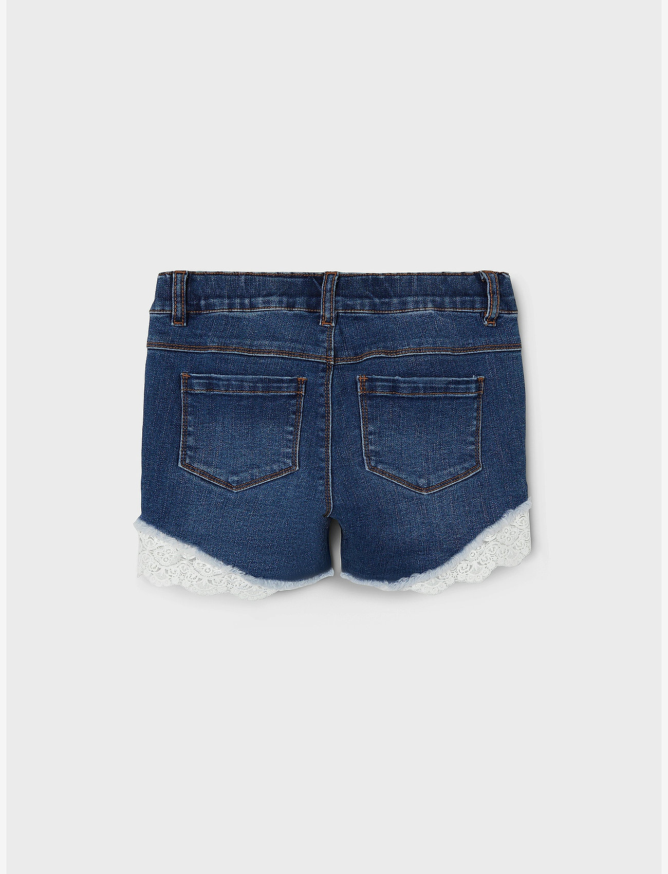 name it - NKFSALLI SLIM DNM SHORTS 5372-HA NOOS - denimshorts - dark blue denim - 2