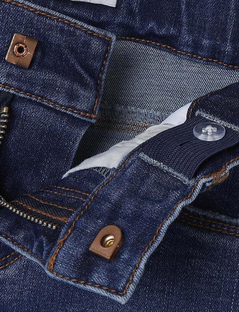 name it - NKFSALLI SLIM DNM SHORTS 5372-HA NOOS - denimshorts - dark blue denim - 3