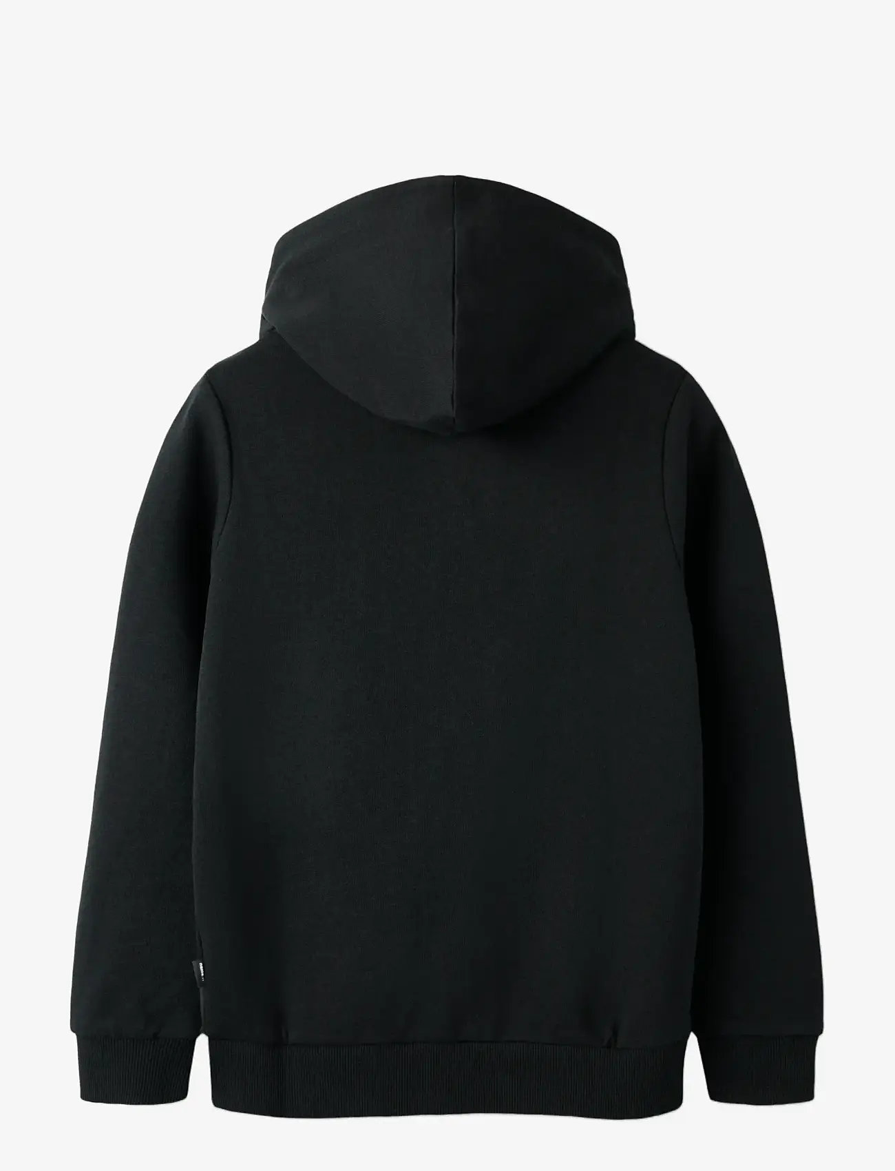 name it - NKMNESWEAT CARD W HOOD UNB NOOS - huvtröjor - black - 2