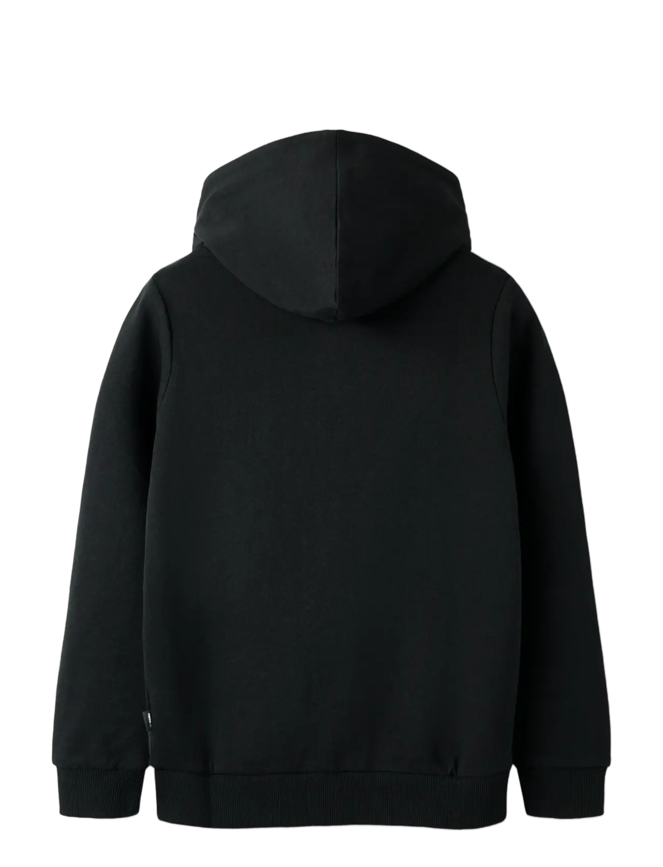 name it - NKMNESWEAT CARD W HOOD UNB NOOS - hættetrøjer - black - 2