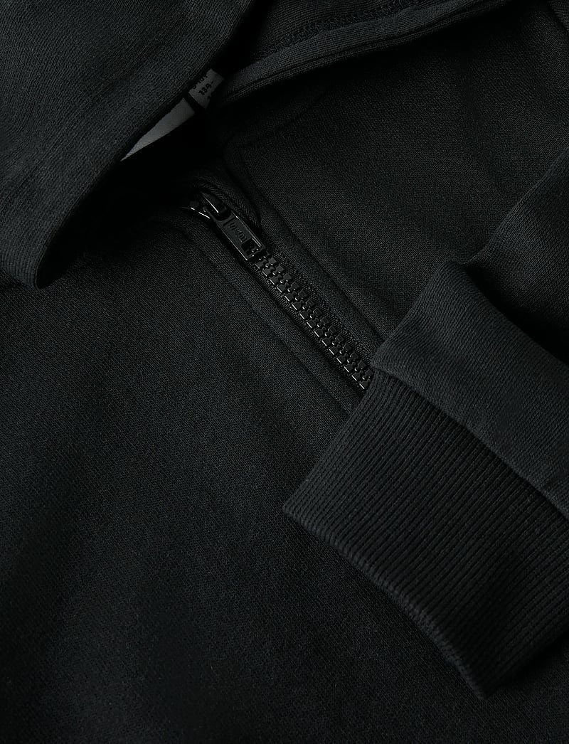 name it - NKMNESWEAT CARD W HOOD UNB NOOS - hættetrøjer - black - 3