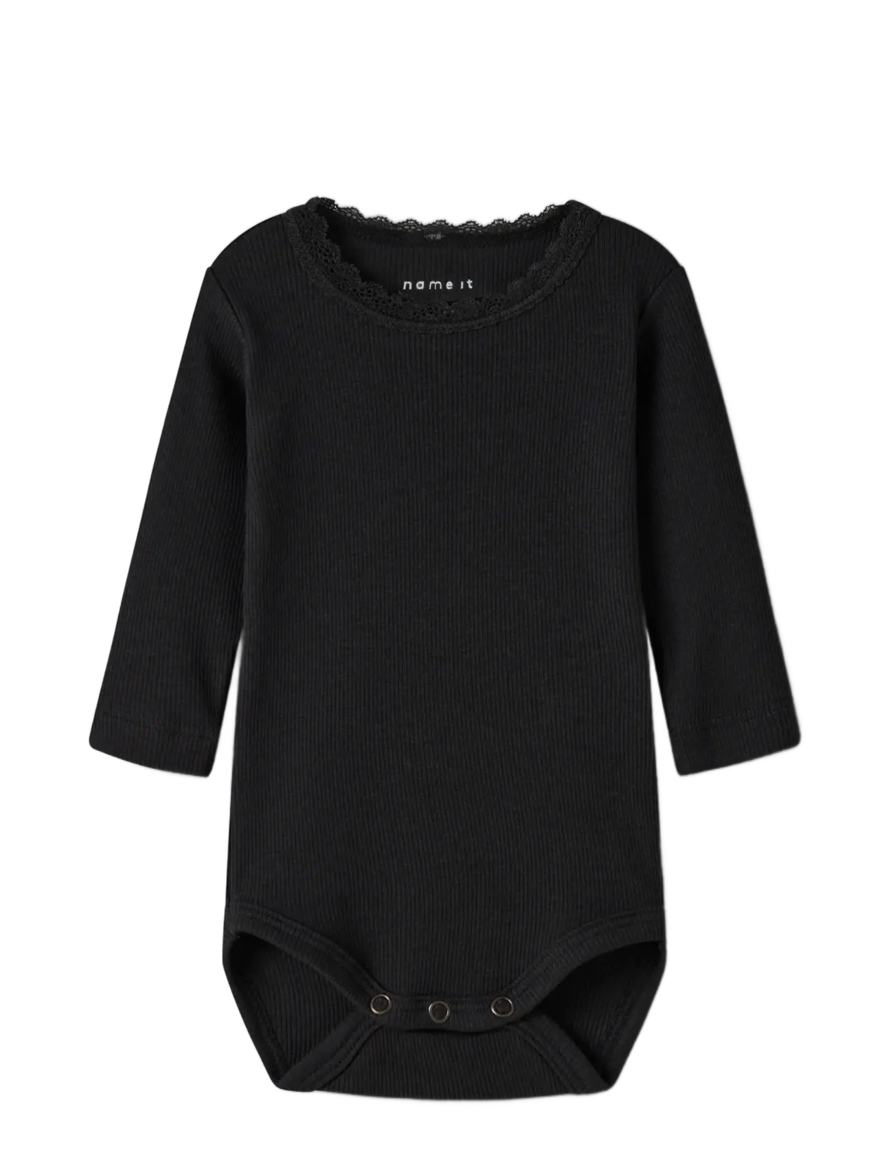 name it - NBFKAB LS BODY NOOS - langærmede - black - 2