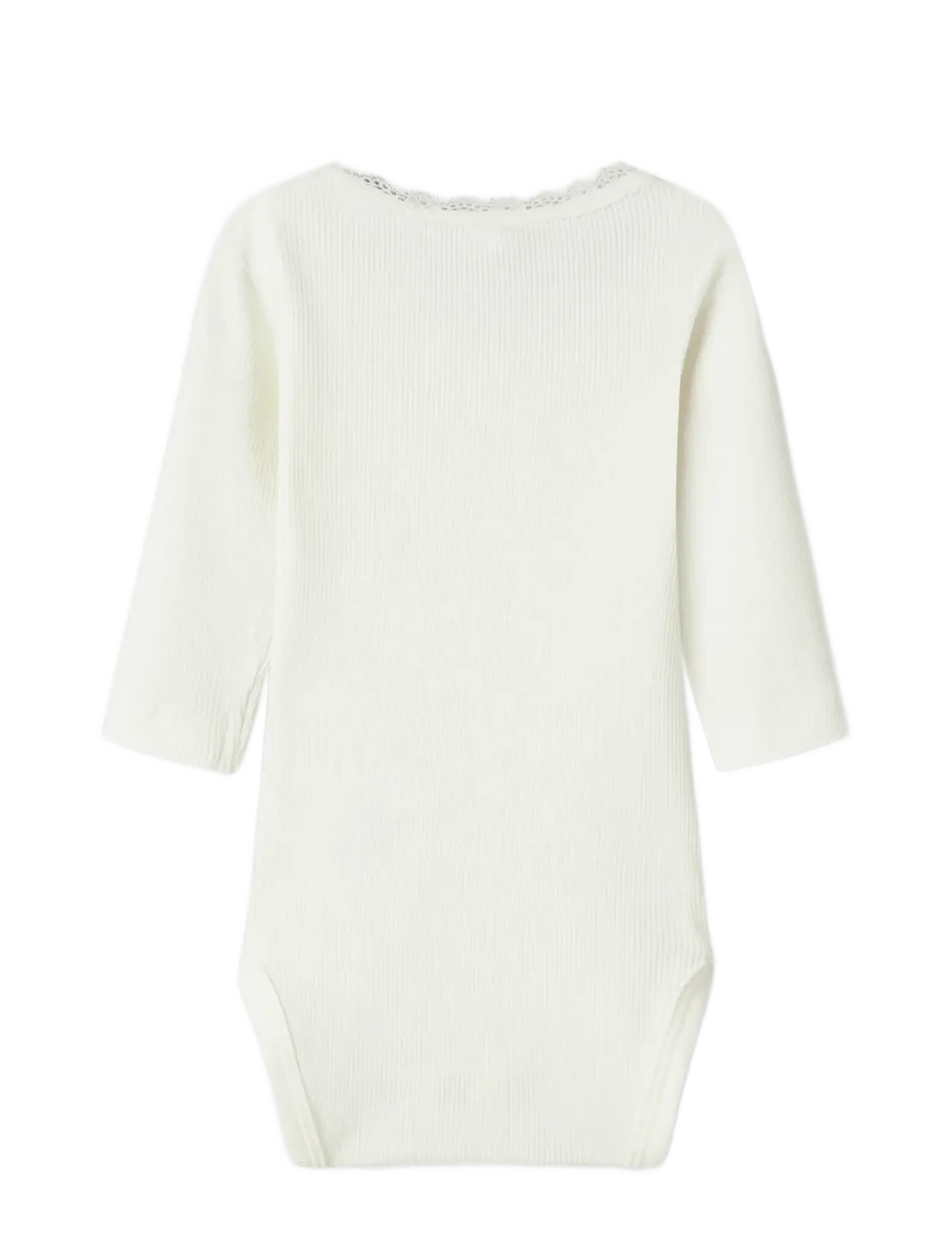 name it - NBFKAB LS BODY NOOS - langærmede - cloud dancer - 2