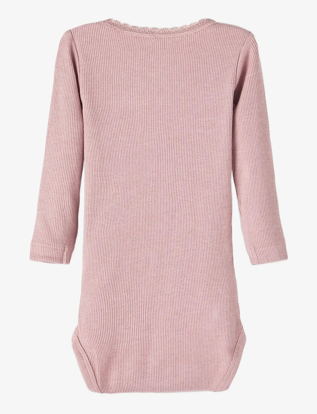 name it - NBFKAB LS BODY NOOS - enfärgade långärmade bodies - deauville mauve - 1