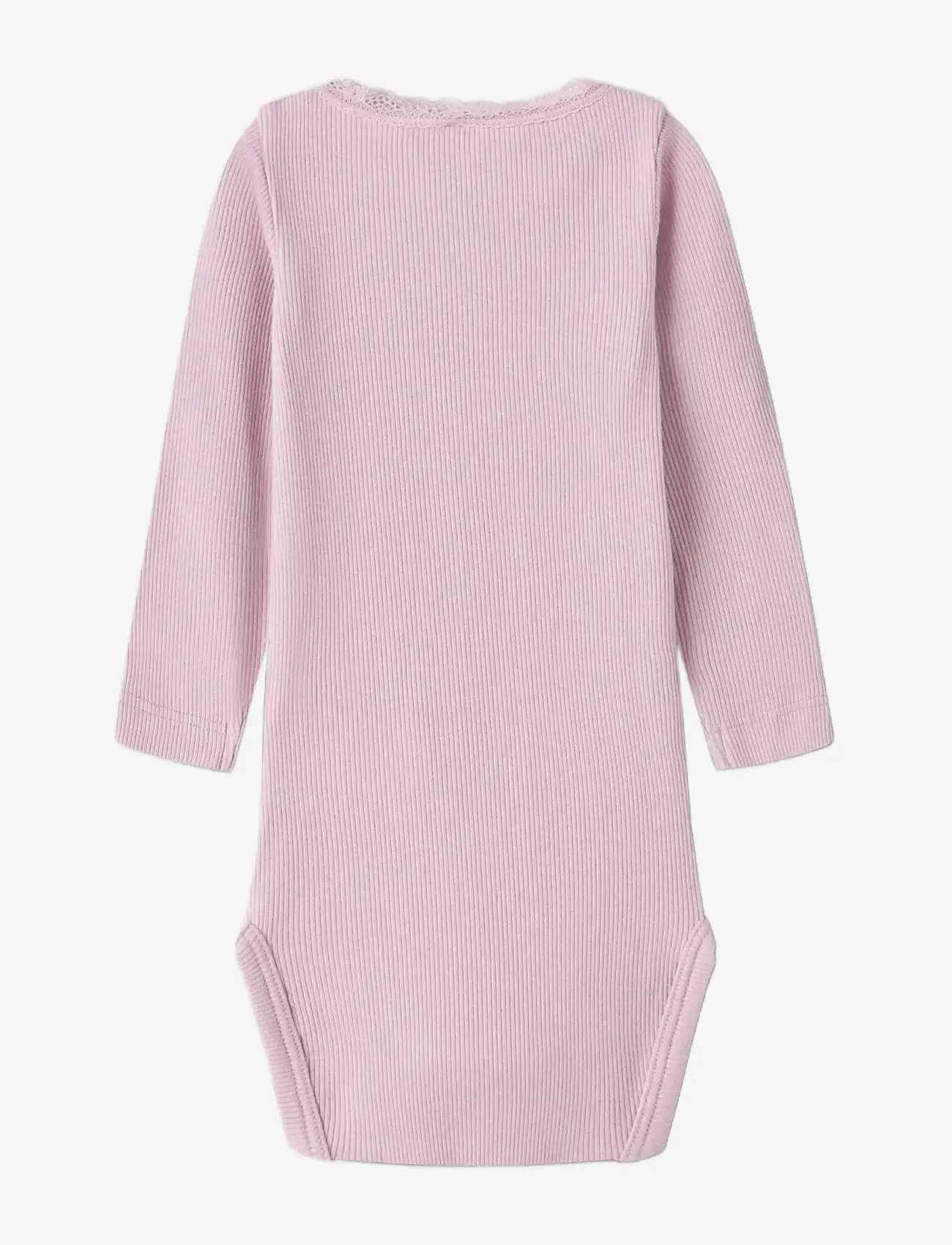 name it - NBFKAB LS BODY NOOS - langærmede bodyer - fragrant lilac - 1