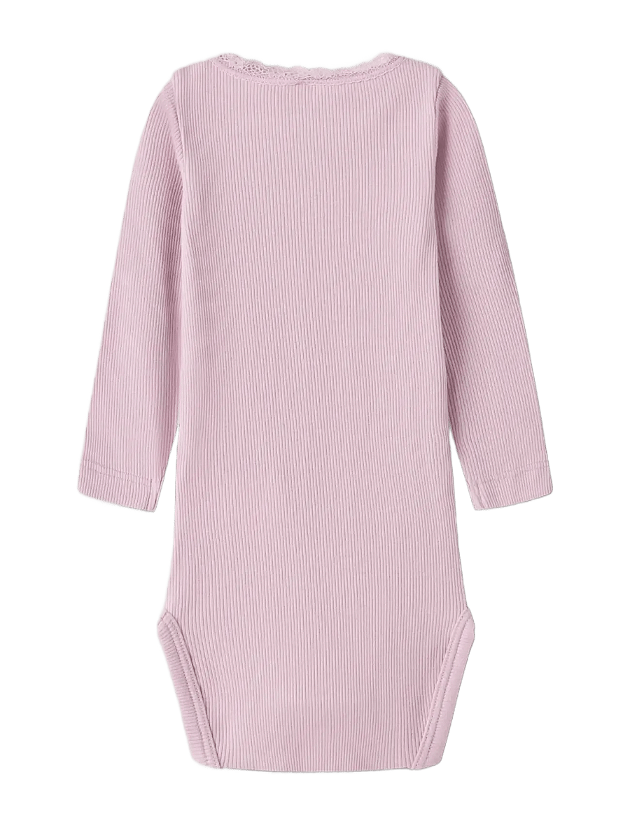 name it - NBFKAB LS BODY NOOS - långärmade bodies - fragrant lilac - 1