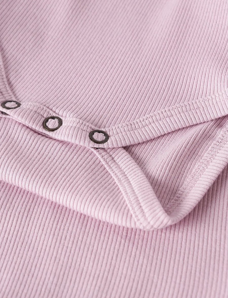 name it - NBFKAB LS BODY NOOS - långärmade bodies - fragrant lilac - 3