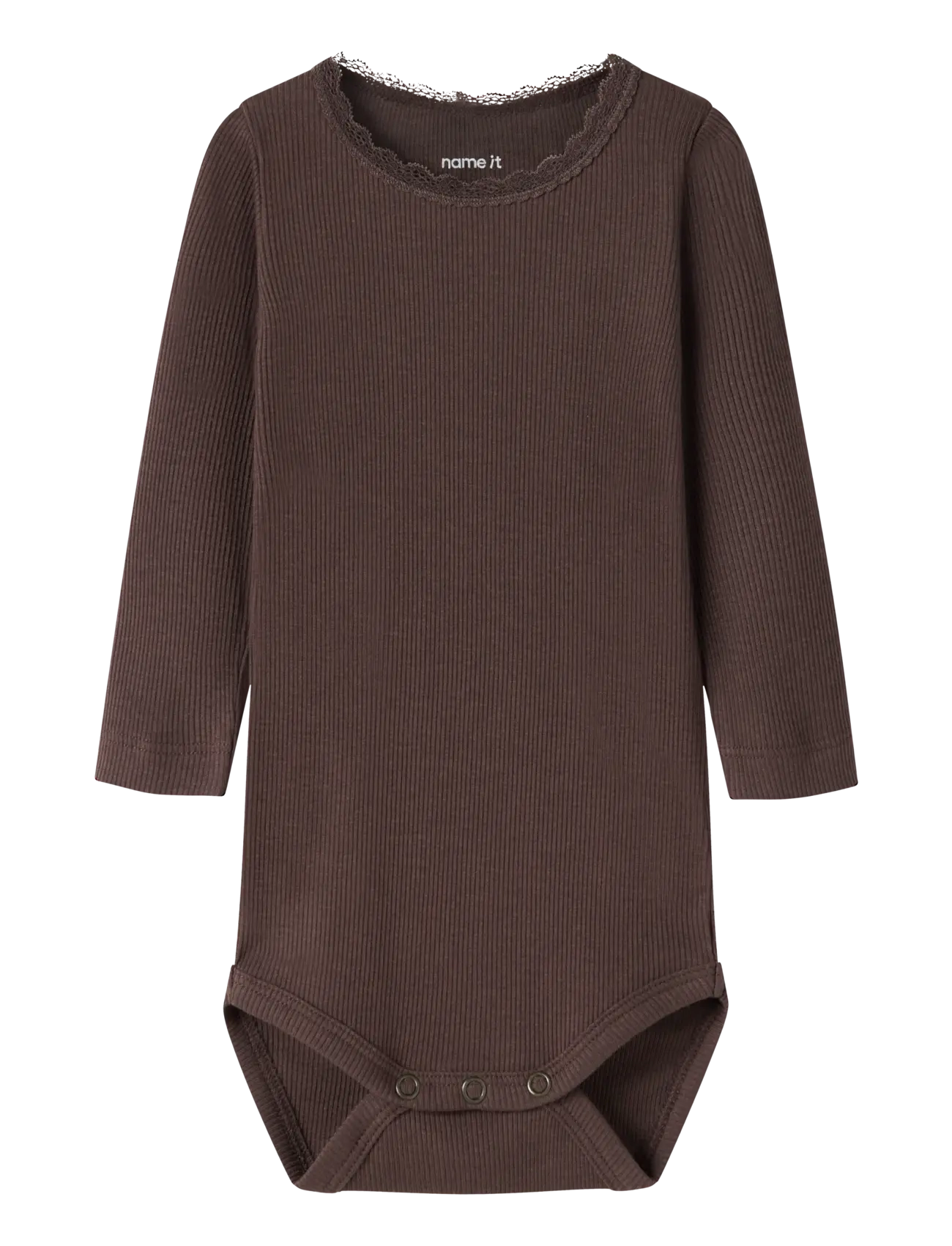 name it NBFKAB LS BODY NOOS - Bodies - FRENCH ROAST / brown