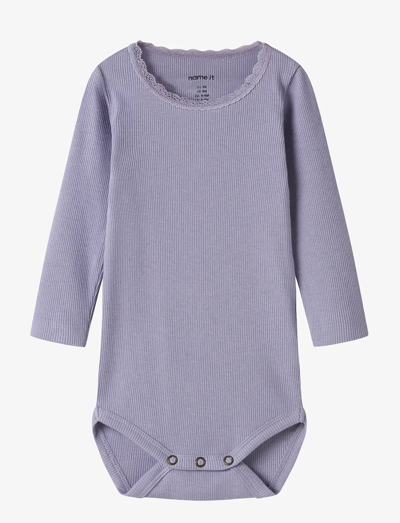 name it - NBFKAB LS BODY NOOS - langærmede bodyer - heirloom lilac - 0