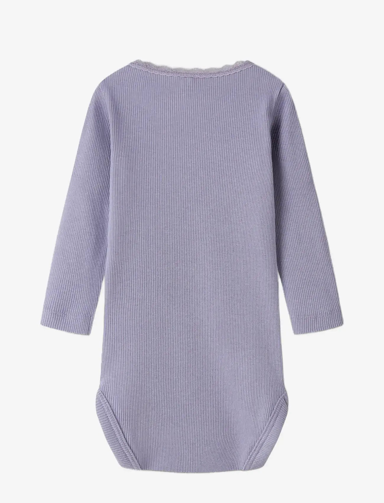 name it - NBFKAB LS BODY NOOS - langærmede bodyer - heirloom lilac - 1