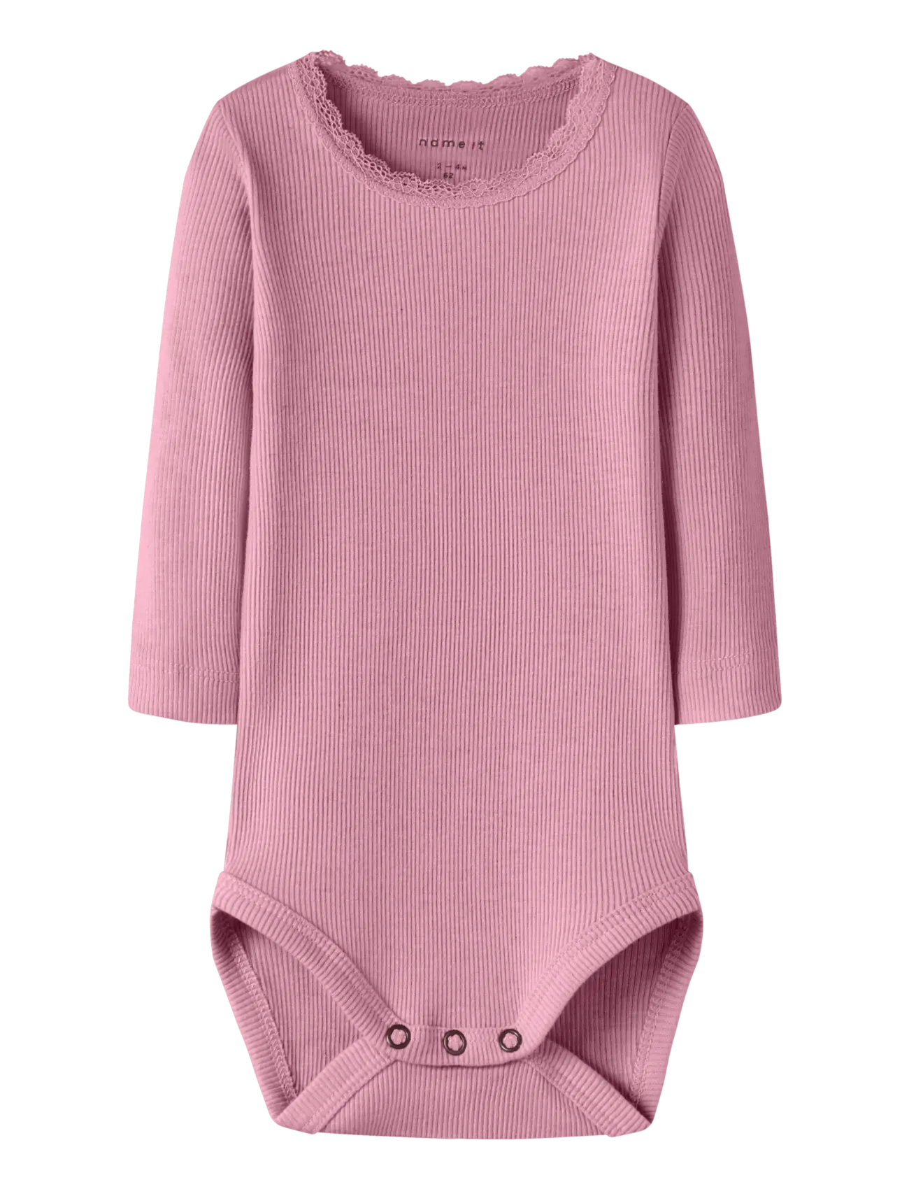 name it NBFKAB LS BODY NOOS - Bodies - LILAS / pink/rose