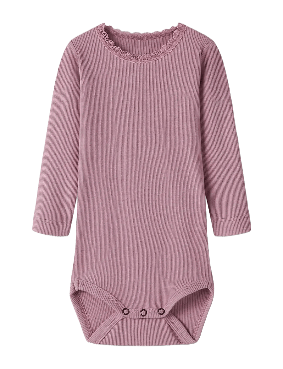 name it - NBFKAB LS BODY NOOS - pikkade varrukatega bodid - lilas - 2