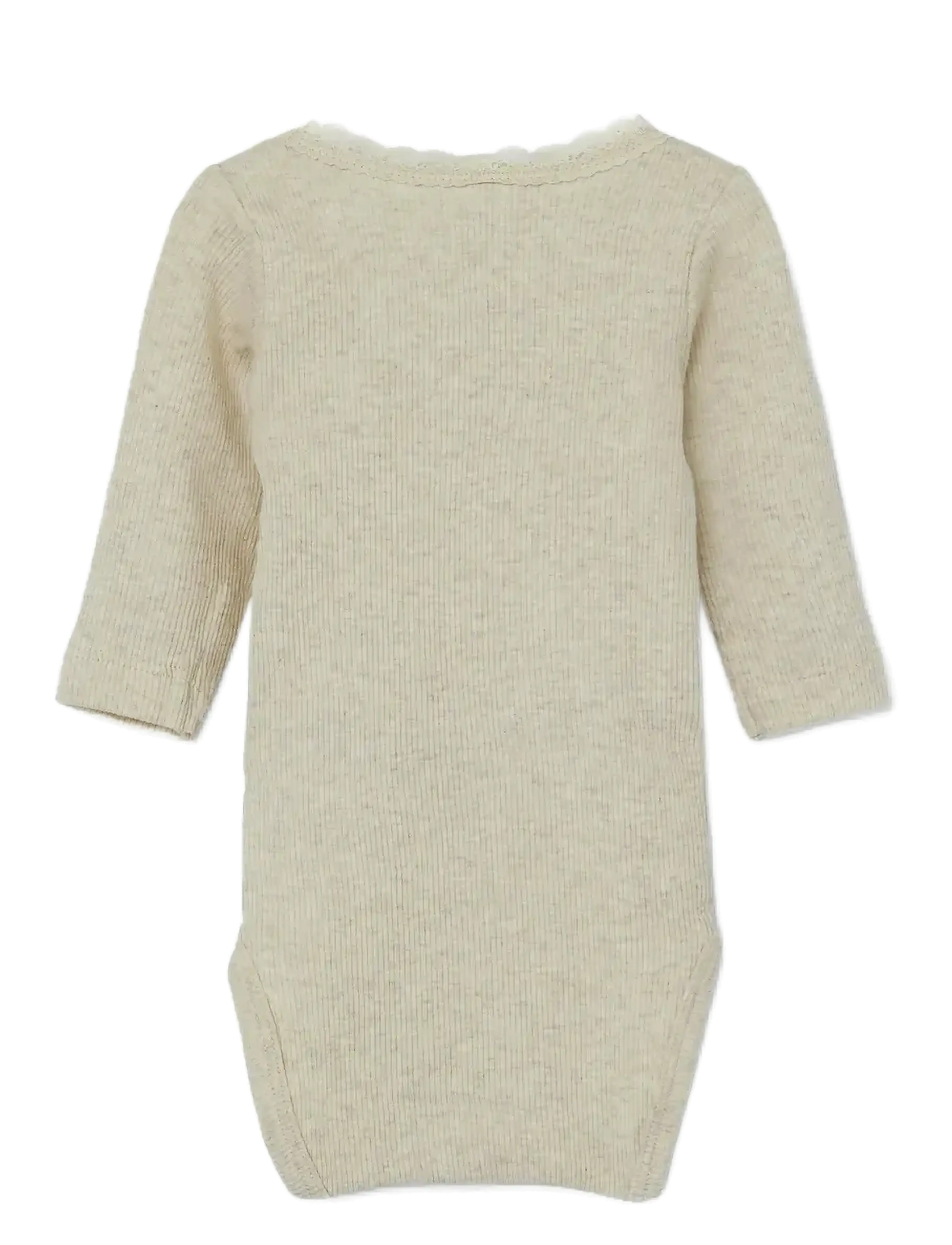 name it - NBFKAB LS BODY NOOS - langærmede - peyote melange - 2