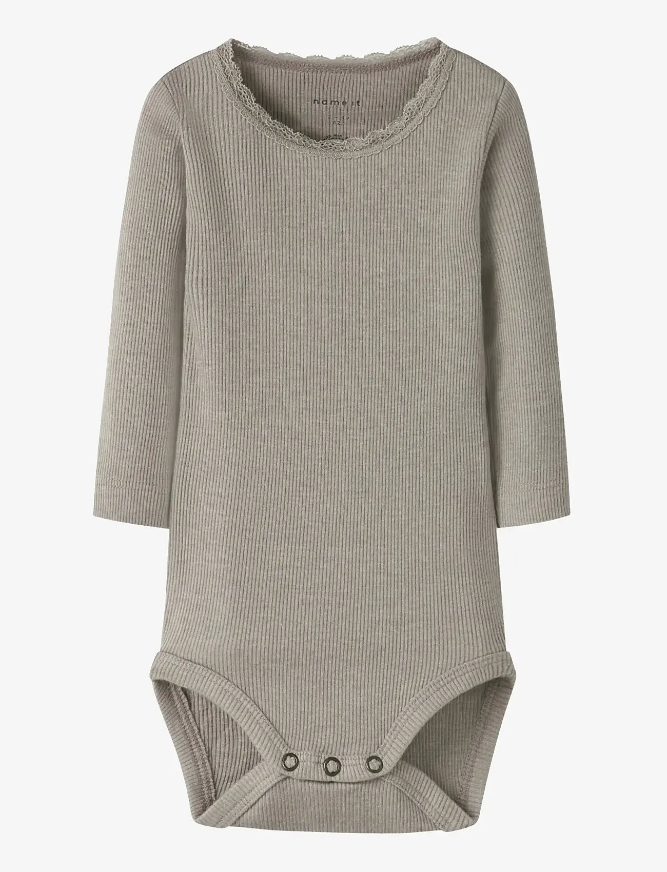 name it - NBFKAB LS BODY NOOS - enfärgade långärmade bodies - satellite - 1