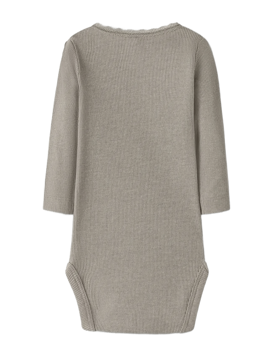 name it - NBFKAB LS BODY NOOS - långärmade bodies - satellite - 2