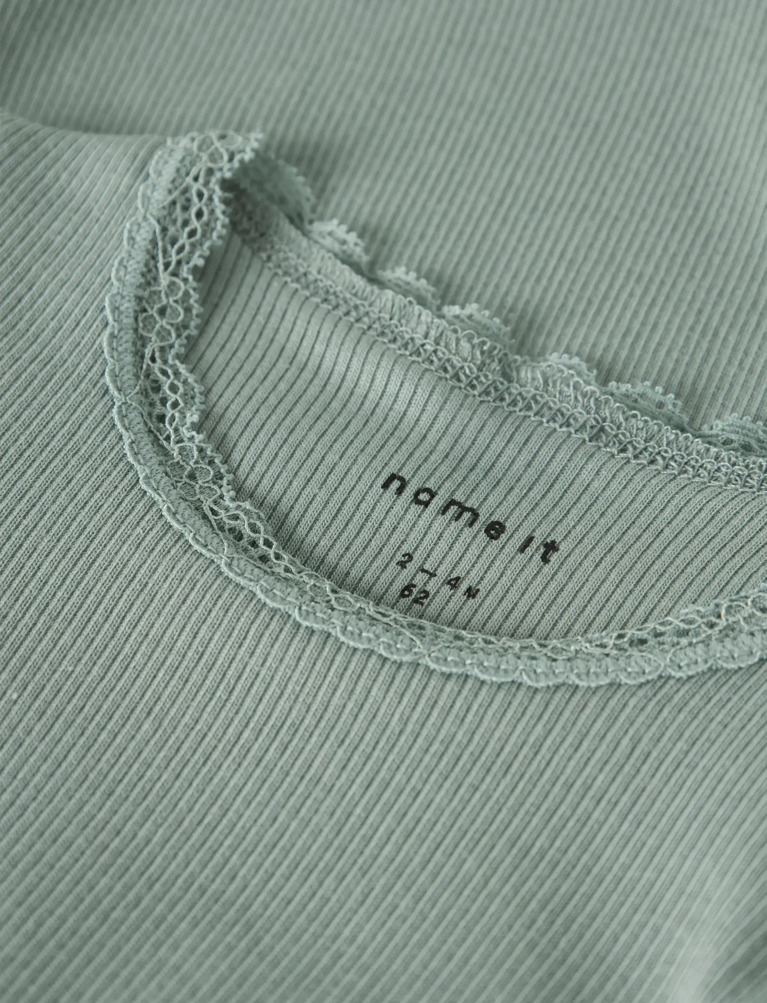 name it - NBFKAB LS BODY NOOS - langærmede - slate gray - 2