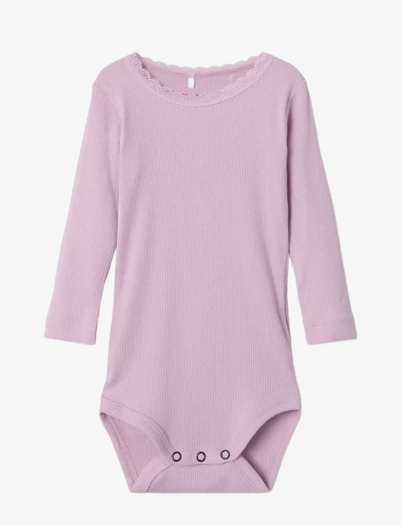 name it - NBFKAB LS BODY NOOS - langærmede bodyer - winsome orchid - 2
