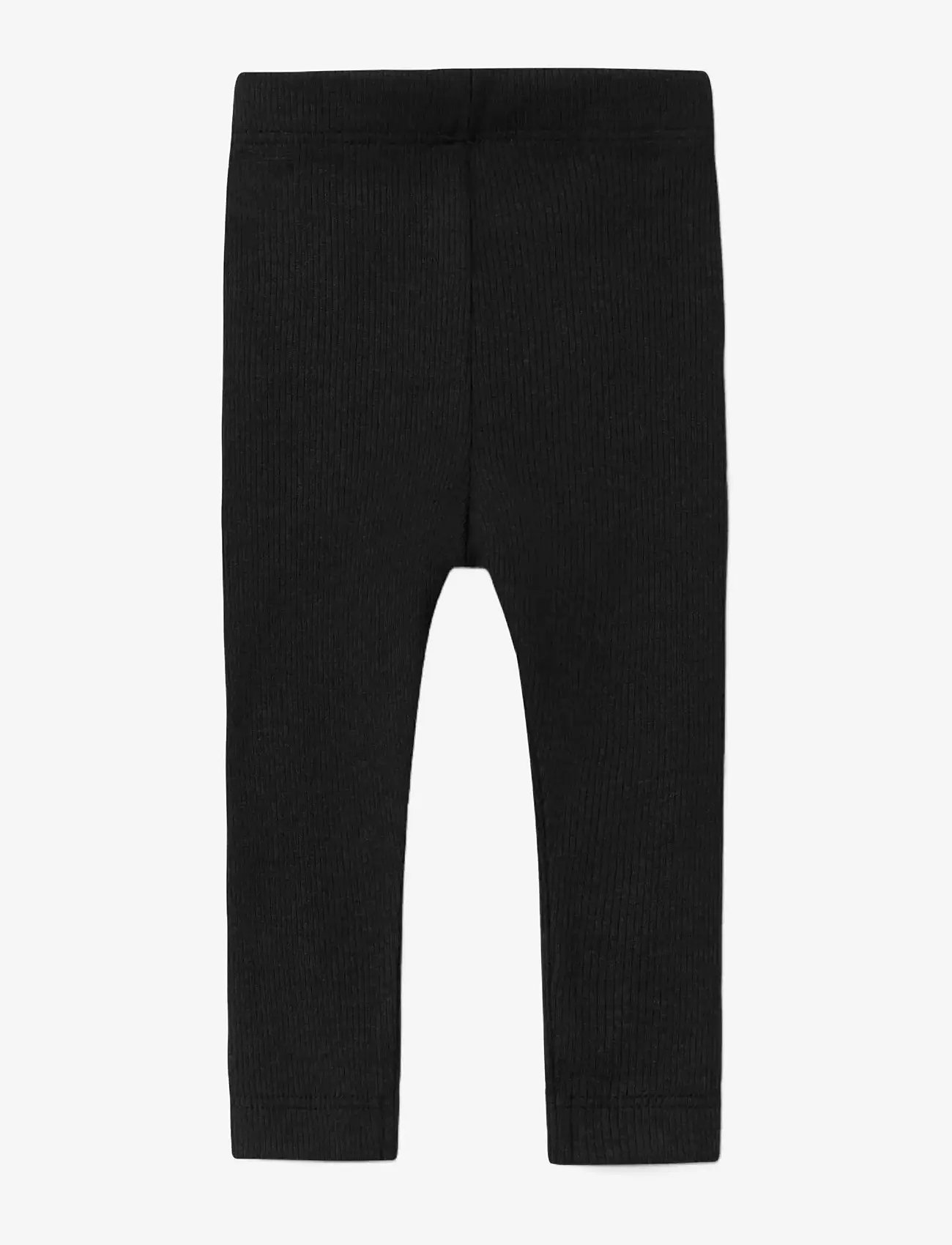 name it - NBNKAB LEGGING NOOS - höstkläder - black - 1