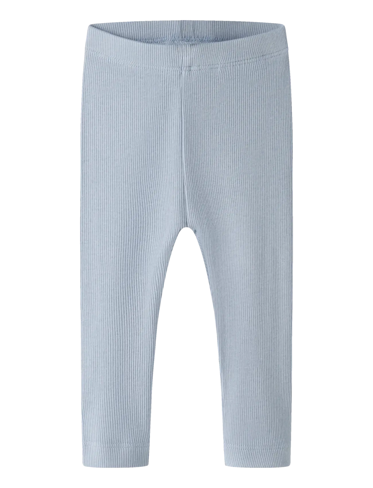 name it Nbnkab Legging Noos, Børn, Baby Rib Leggings, Blå, Str: 110