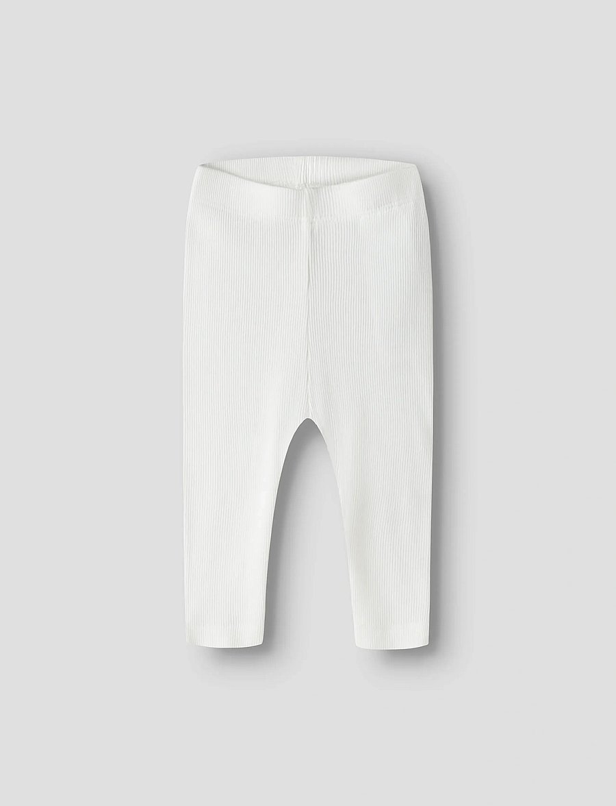 name it - NBNKAB LEGGING NOOS - leggings - cloud dancer - 0