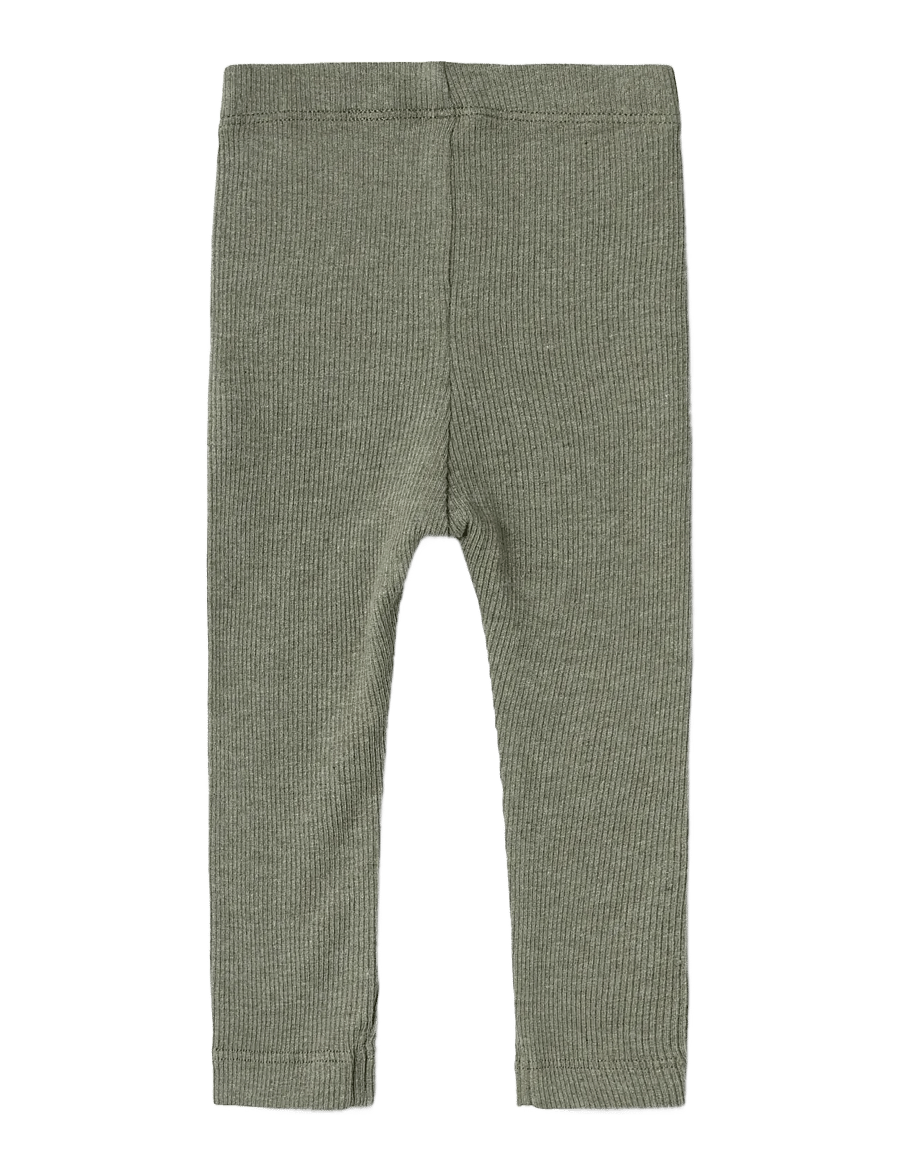 name it - NBNKAB LEGGING NOOS - leggings - dusty olive - 2