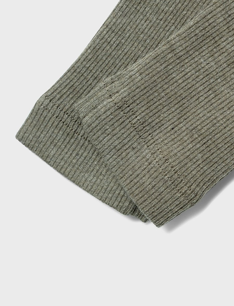 name it - NBNKAB LEGGING NOOS - leggings - dusty olive - 3