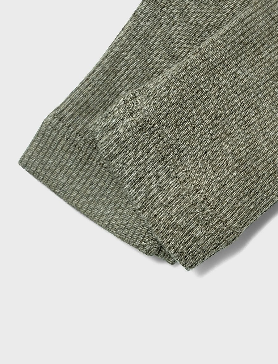 name it - NBNKAB LEGGING NOOS - leggings - dusty olive - 4