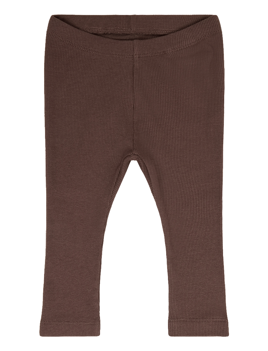 name it - NBNKAB LEGGING NOOS - leggings - french roast - 0
